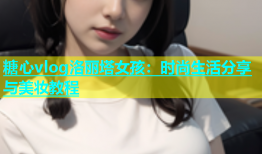 糖心vlog洛丽塔女孩：时尚生活分享与美妆教程