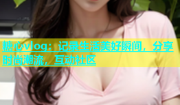 糖心vlog：记录生活美好瞬间，分享时尚潮流，互动社区