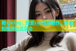 糖心vlog：探索cos视频创作，体验短视频社区互动
