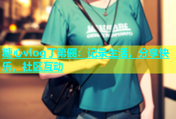 糖心vlog丁第俪：记录生活，分享快乐，社区互动