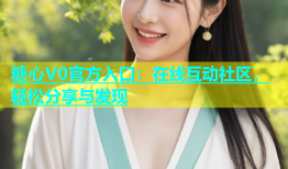 糖心V0官方入口：在线互动社区，轻松分享与发现