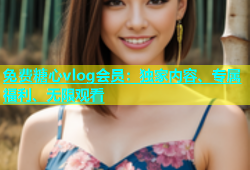 免费糖心vlog会员：独家内容、专属福利、无限观看