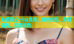 免费糖心vlog会员：独家内容、专属福利、无限观看