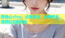 黄糖心vlog：记录生活，分享快乐，视频社交新体验
