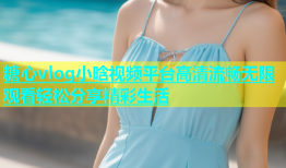 糖心vlog小晗视频平台高清流畅无限观看轻松分享精彩生活