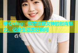 糖心vlog：探索汉服女神的时尚魅力，记录生活美好瞬间
