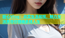 糖心Vlog：真实生活展现，魅力女演员带你领略多样人生
