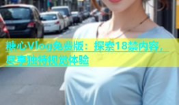 糖心Vlog免费版：探索18禁内容，尽享独特视觉体验