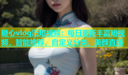 糖心vlog汅短视频：每日更新丰富短视频，智能推荐，自定义分类，美颜直播