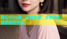 糖心vlog金：记录生活，分享快乐，视频创作平台