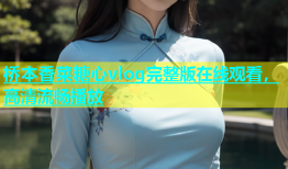 桥本香菜糖心vlog完整版在线观看，高清流畅播放