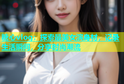 糖心vlog：探索最美女演身材，记录生活瞬间，分享时尚潮流