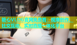 糖心VLOG官网免费看：视频创作、社交互动、实时直播一体化平台