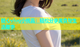 糖心vlog小桃酱：轻松分享美食与生活趣事