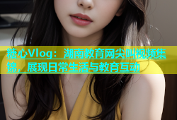 糖心Vlog：湖南教育网尖叫视频集锦，展现日常生活与教育互动