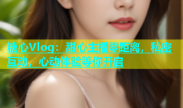 糖心Vlog：甜心主播零距离，私密互动，心动体验等你开启