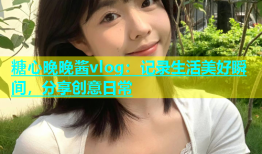 糖心晚晚酱vlog：记录生活美好瞬间，分享创意日常