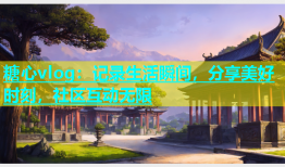 糖心vlog：记录生活瞬间，分享美好时刻，社区互动无限