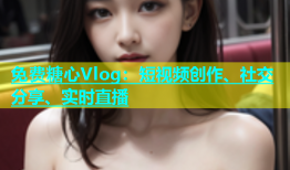 免费糖心Vlog：短视频创作、社交分享、实时直播