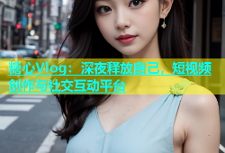 糖心Vlog：深夜释放自己，短视频创作与社交互动平台