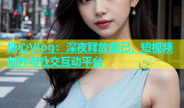 糖心Vlog：深夜释放自己，短视频创作与社交互动平台