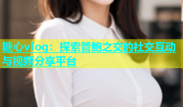 糖心vlog：探索管鲍之交的社交互动与视频分享平台