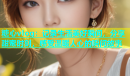 糖心vlog：记录生活美好瞬间，分享甜蜜时刻，感受温暖人心的瞬间故事