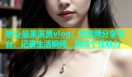 糖心最美演员vlog：短视频分享平台，记录生活瞬间，展现个性魅力