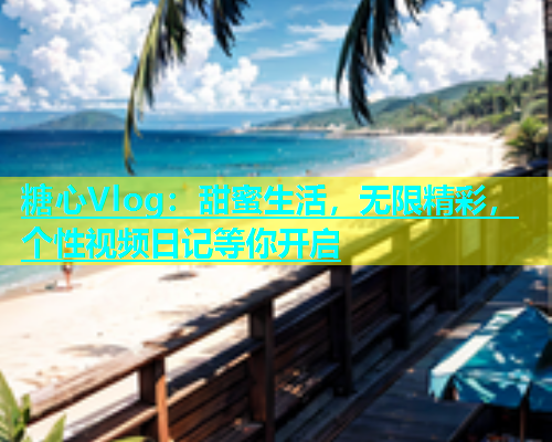 糖心Vlog：甜蜜生活，无限精彩，个性视频日记等你开启