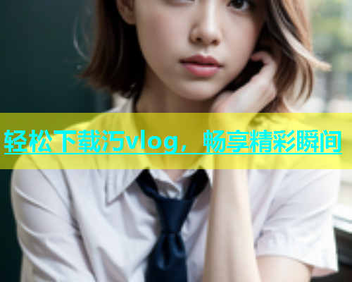 轻松下载汅vlog，畅享精彩瞬间
