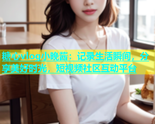 糖心vlog小晚酱：记录生活瞬间，分享美好时光，短视频社区互动平台