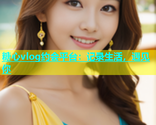 糖心vlog约会平台：记录生活，遇见你