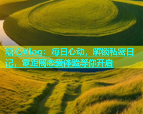 糖心Vlog：每日心动，解锁私密日记，零距离恋爱体验等你开启
