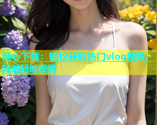 糖心下载：轻松获取热门vlog视频，随时随地观看