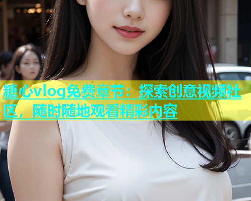糖心vlog免费章节：探索创意视频社区，随时随地观看精彩内容