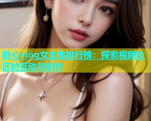 糖心vlog女主角排行榜：探索视频社区的互动与创作