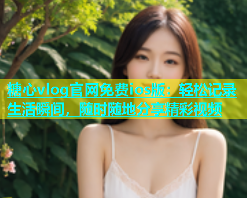 糖心vlog官网免费ios版：轻松记录生活瞬间，随时随地分享精彩视频