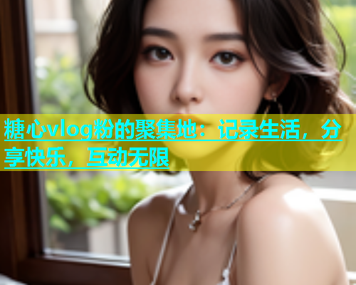 糖心vlog粉的聚集地：记录生活，分享快乐，互动无限
