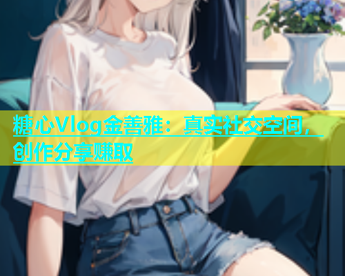 糖心Vlog金善雅：真实社交空间，创作分享赚取
