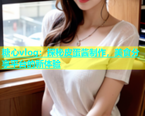 糖心vlog：探秘皮蛋酱制作，美食分享平台的新体验