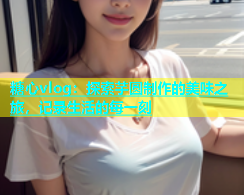 糖心vlog：探索芋圆制作的美味之旅，记录生活的每一刻
