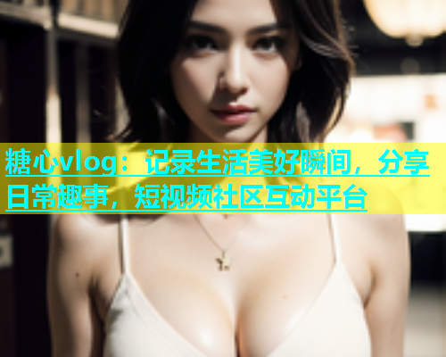 糖心vlog：记录生活美好瞬间，分享日常趣事，短视频社区互动平台