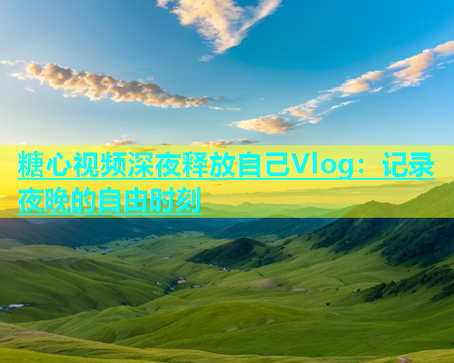 糖心视频深夜释放自己Vlog：记录夜晚的自由时刻