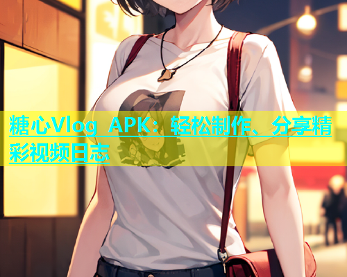 糖心Vlog APK：轻松制作、分享精彩视频日志