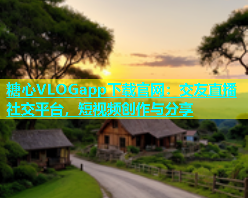 糖心VLOGapp下载官网：交友直播社交平台，短视频创作与分享