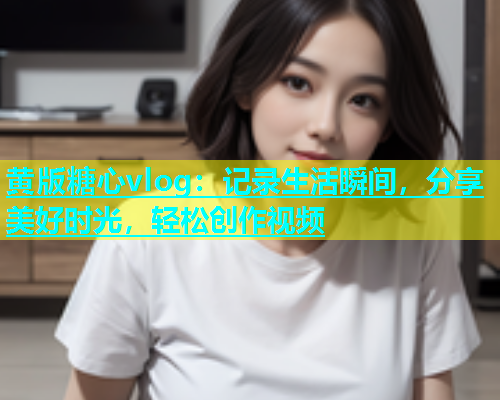 黄版糖心vlog：记录生活瞬间，分享美好时光，轻松创作视频