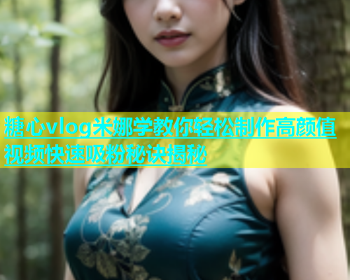糖心vlog米娜学教你轻松制作高颜值视频快速吸粉秘诀揭秘